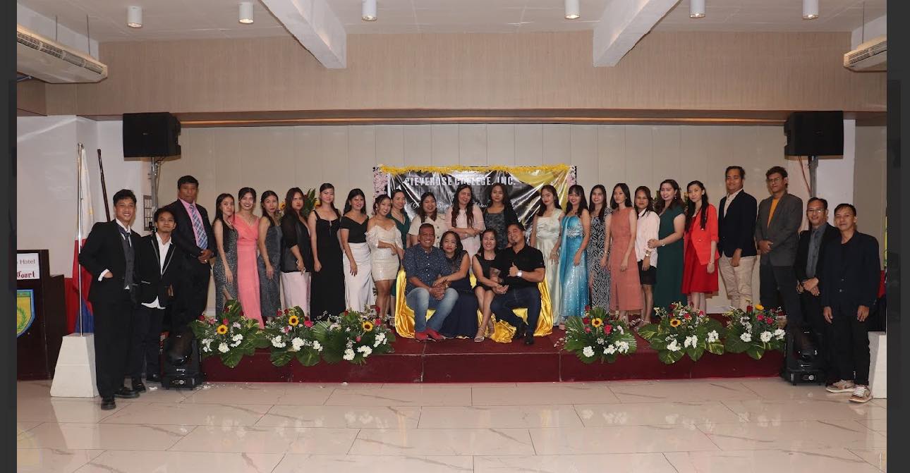 JS Prom event showing decorations